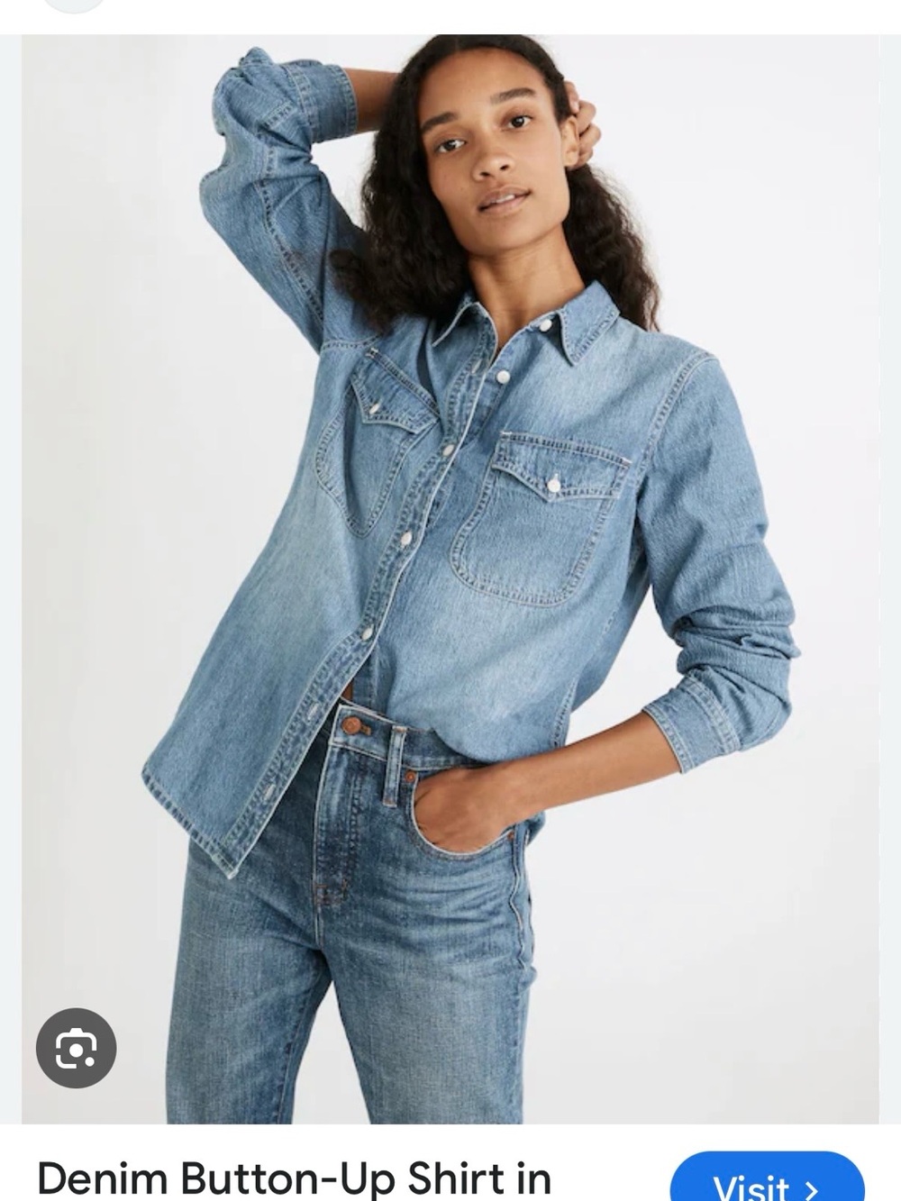 Madewell Classic Light Blue Denim Jeans - Women's